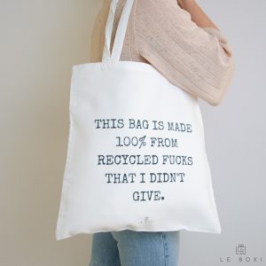 Bevásárlótáska – 100% Recycled Fuck