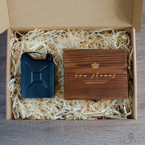 Flaska + italhűtő kövek szett